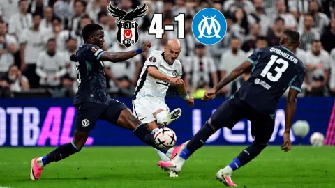 Beşiktaş Marsilya’yı 4-1’le Geçti: Avrupa Ligi’ne Gol Şovla Başladı